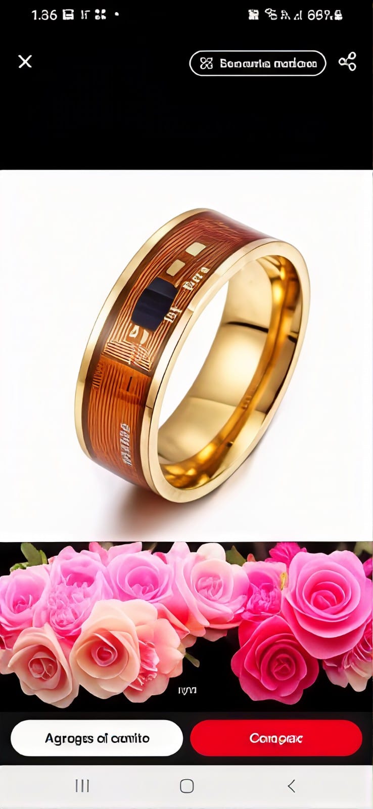ANILLO SMART INTELIGENTE NFC TECNOLOGIA PARA PAGOS EN POS